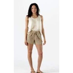 Patagonia Women's Garden Island Shorts 4" Checkers: Pumice NWT XS